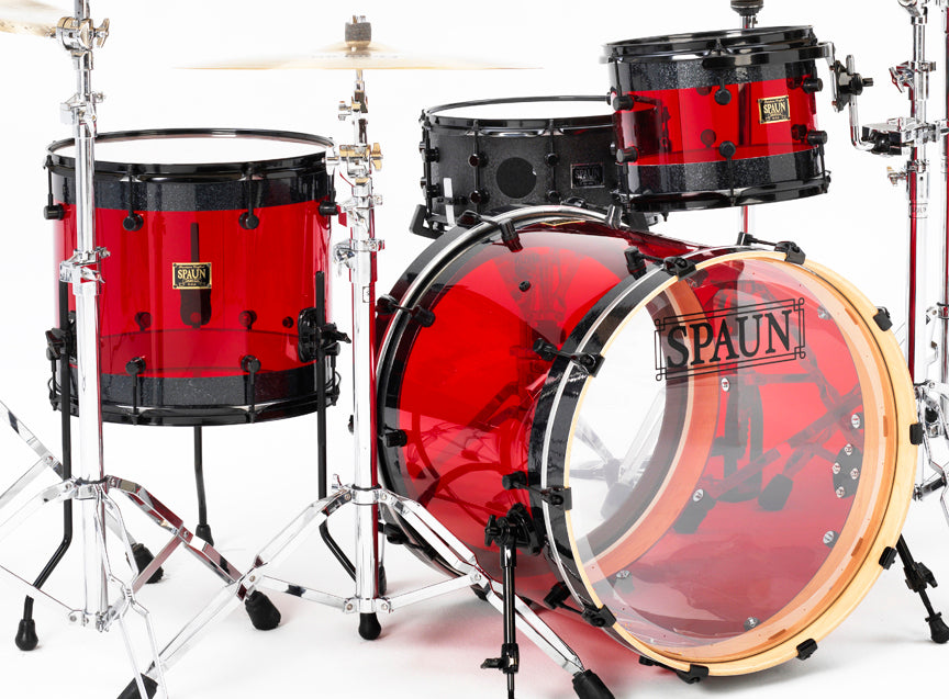 Hybrid 3pc-Red & Black Sparkle