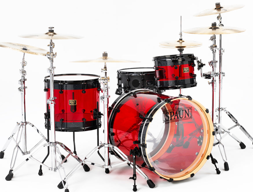 Hybrid 3pc-Red & Black Sparkle