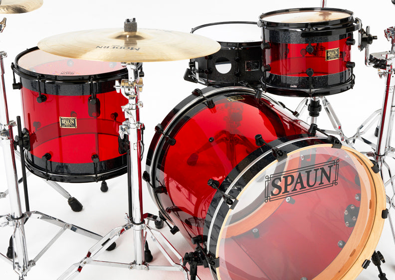 Hybrid 3pc-Red & Black Sparkle