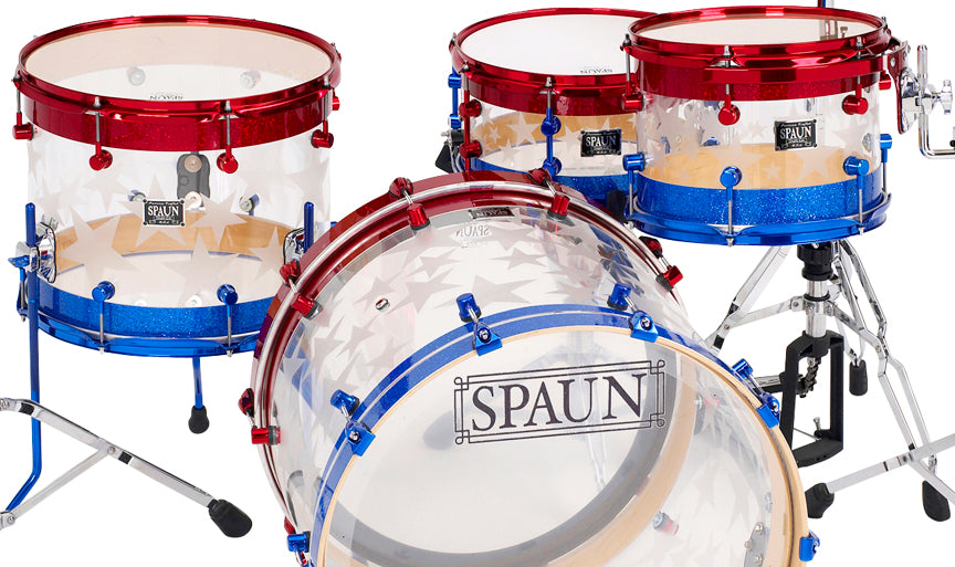 Hybrid 3pc-Red Clear Blue