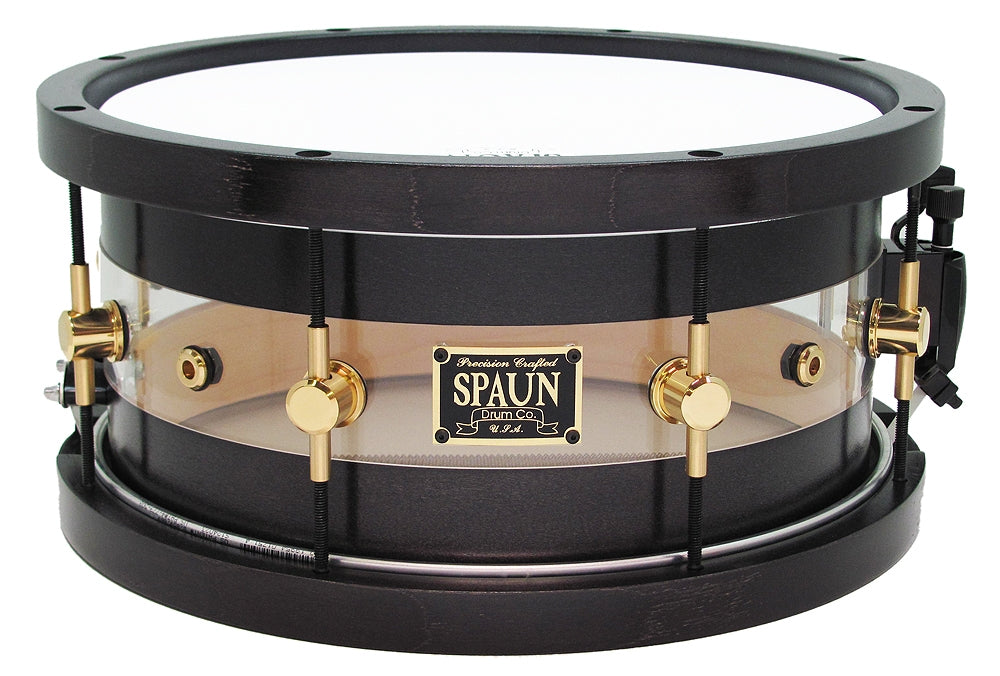 Hybrid 6x13-Clear & Black Satin
