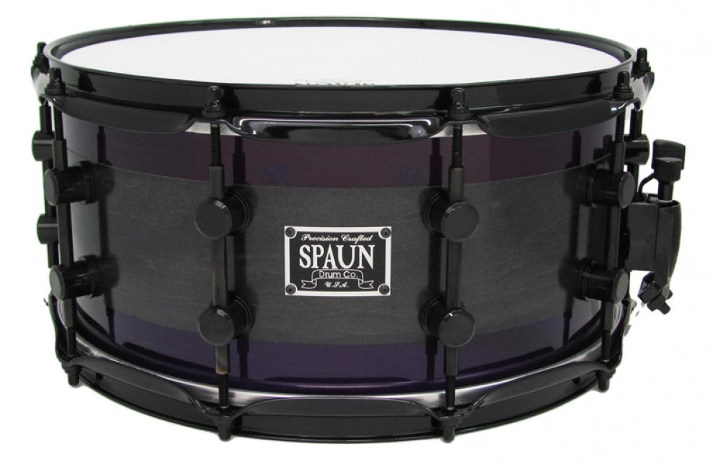 Hybrid 7x14-Purple & Black Satin