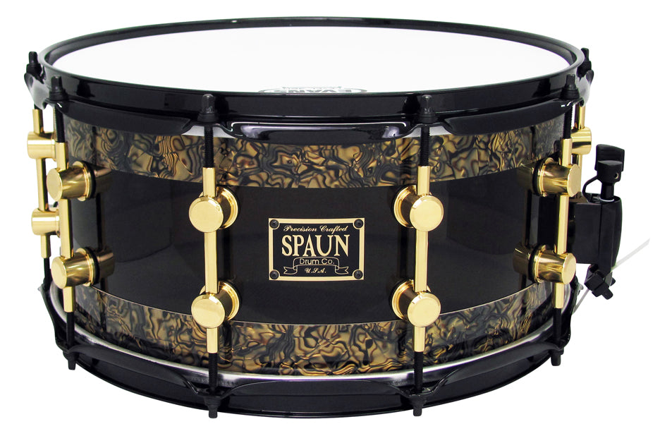 Hybrid 7x14-Smoke & Gold Abalone