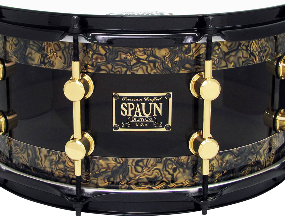 Hybrid 7x14-Smoke & Gold Abalone