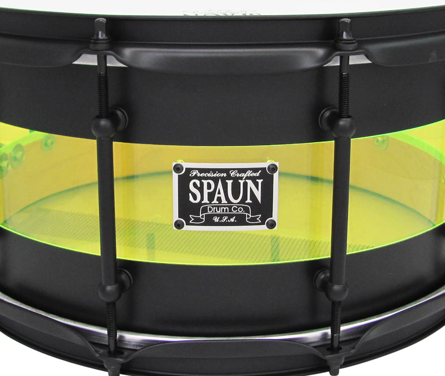 Hybrid 6.5x14-Fluorescent Green & Flat Black