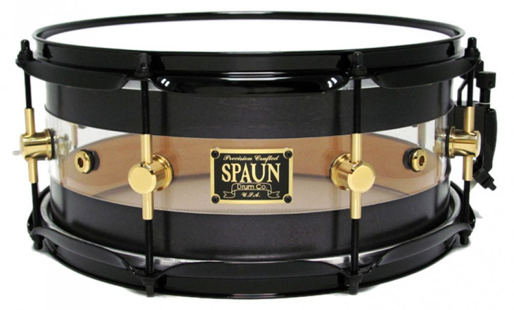 Hybrid 6x13-Clear & Black Satin
