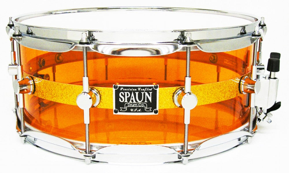 Hybrid 6x14-Amber & Gold Sparkle