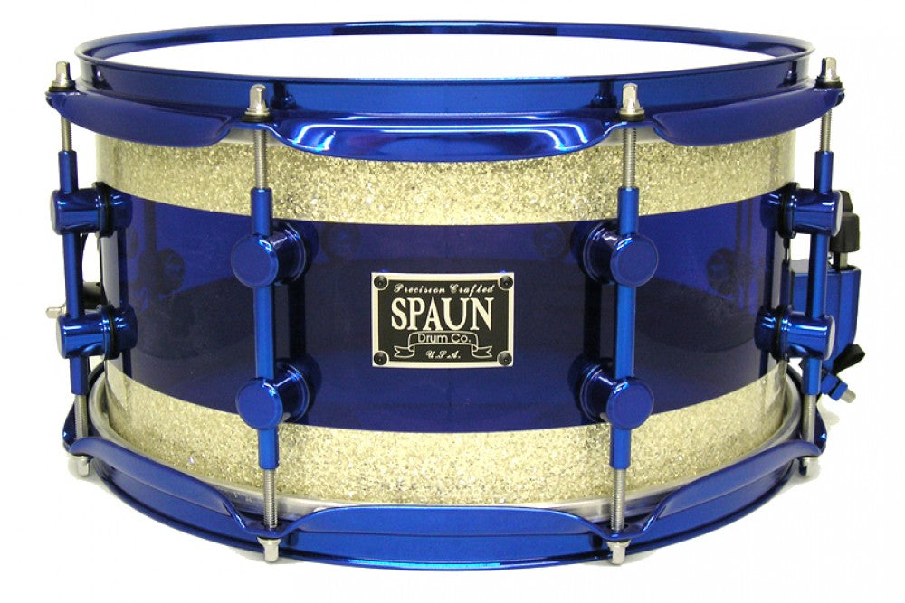 Hybrid 7x13-Blue & Silver Glass