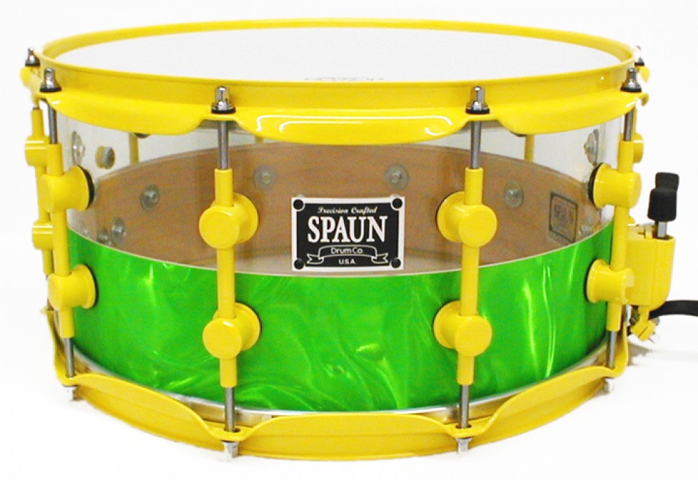 Hybrid 7x14-Clear & Signal Green