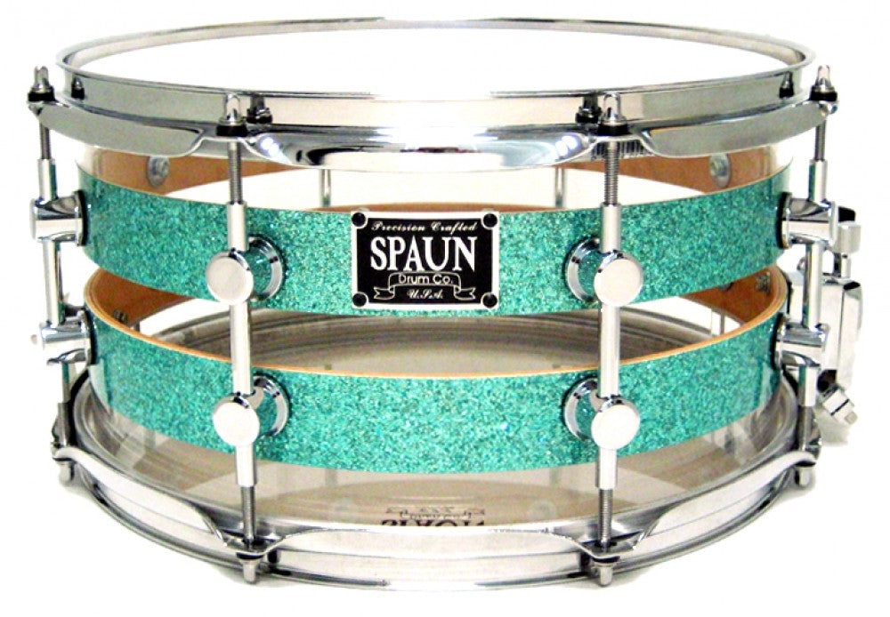 Hybrid Split 7x13-Clear & Turquoise