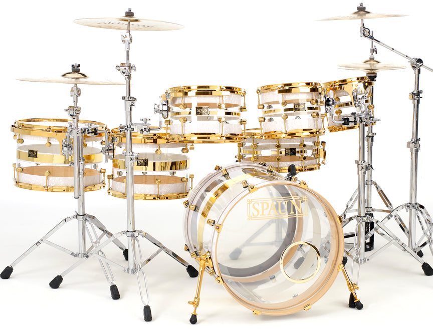 Hybrid 6pc-Clear & White Pearl