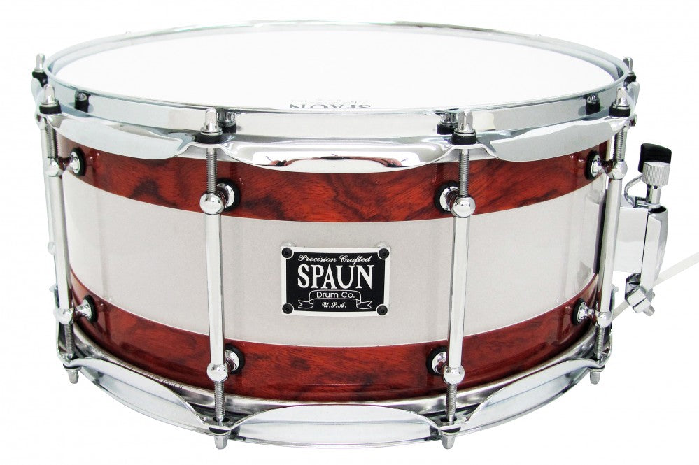 Hybrid 6.5x14-Sandblasted Clear & Bubinga