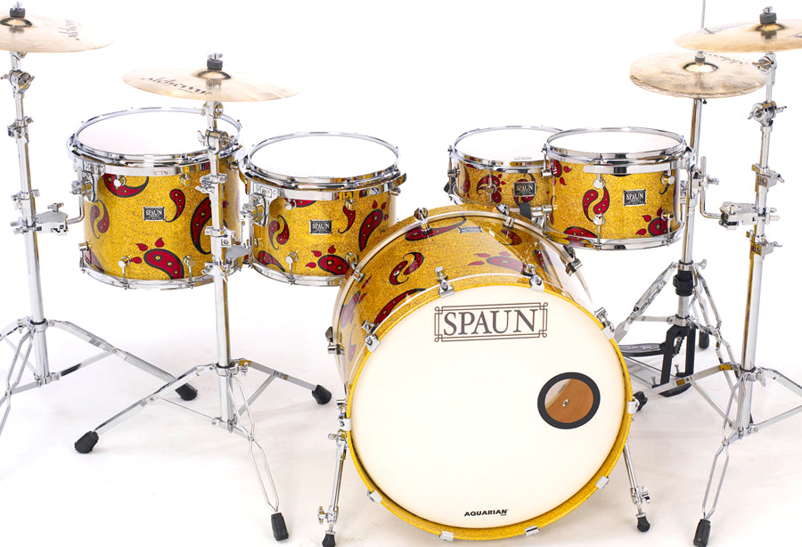 Custom 4pc-Paisley Sparkle