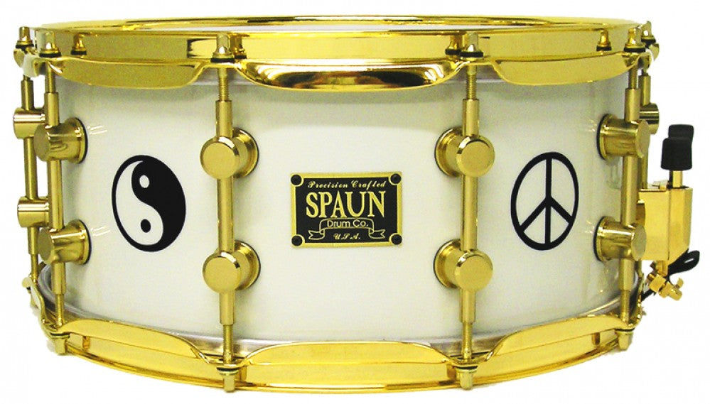 Maple 6.5x14 16ply-White Ying & Yang