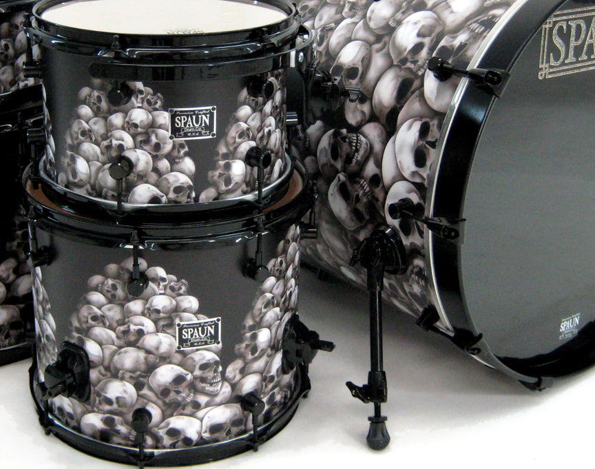 Custom 5pc-Pile O Skulls