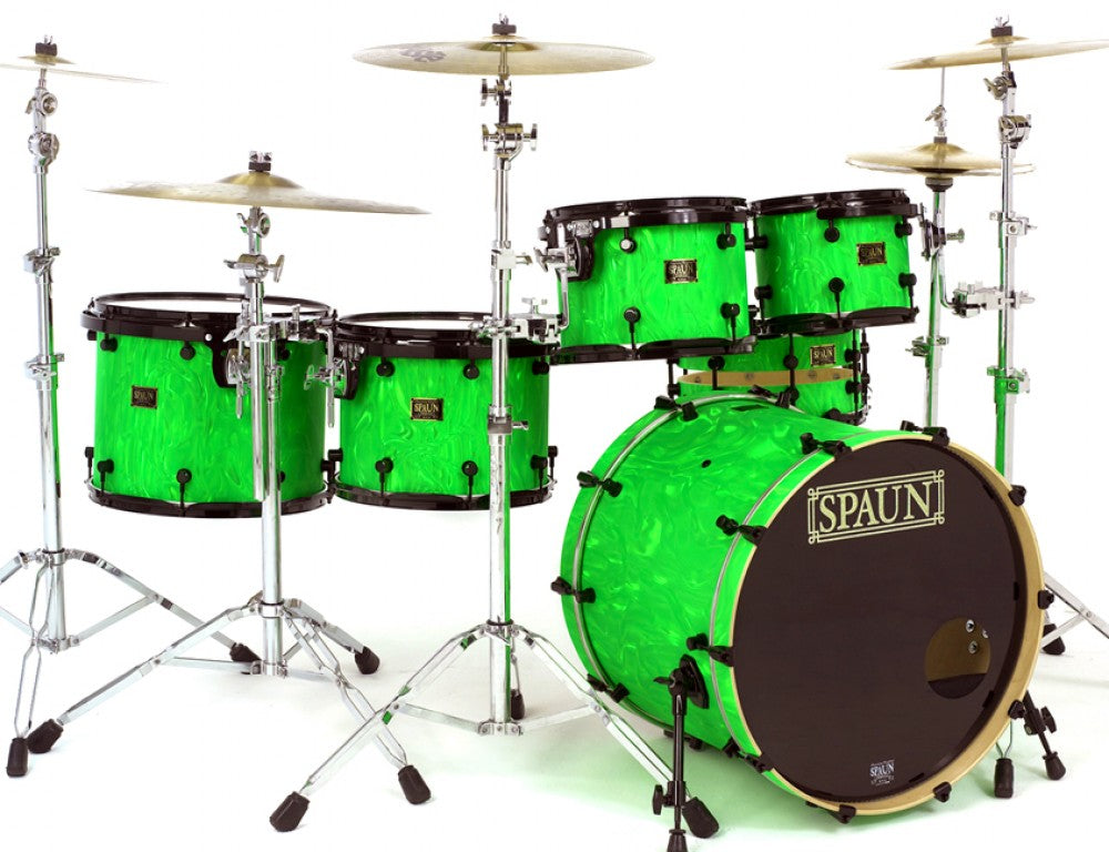 Custom 5pc-Signal Green – Tambor SpaunCustom 5pc-Signal Green – Tambor Spaun  