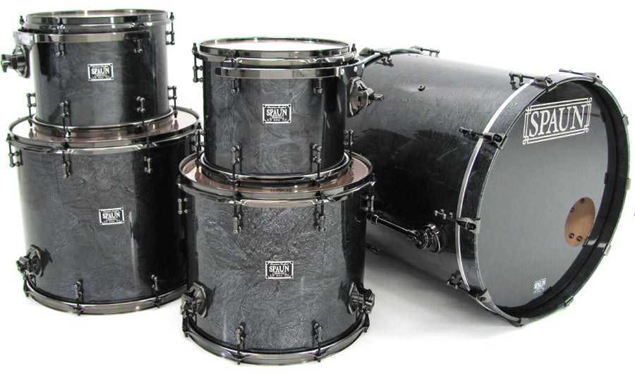 Custom 5pc-Silver Marblizer
