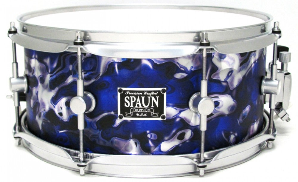 Maple 6x13-Silver Blue Satin
