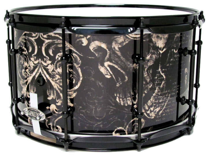 Maple 8x14-Skulls n Scrolls