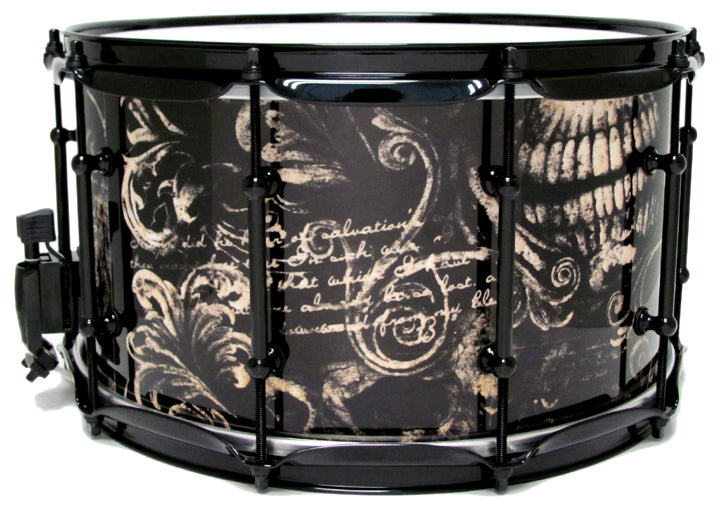 Maple 8x14-Skulls n Scrolls