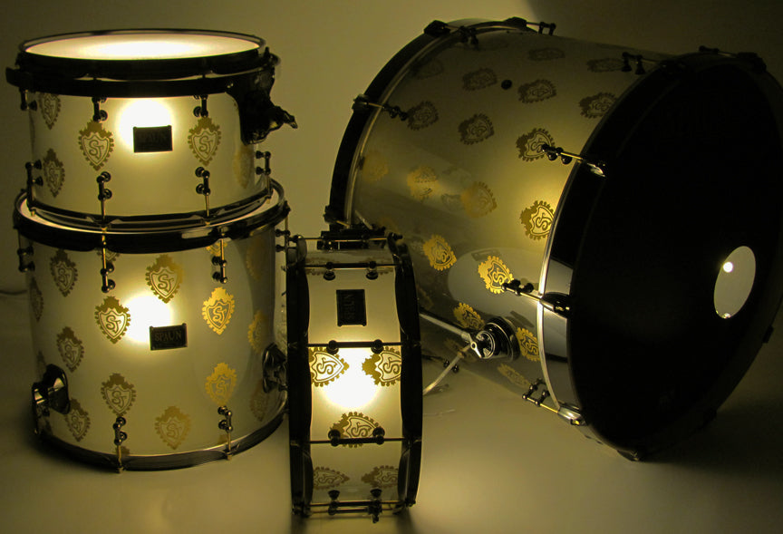 Acrylic 4pc-Smoke Sandblasted