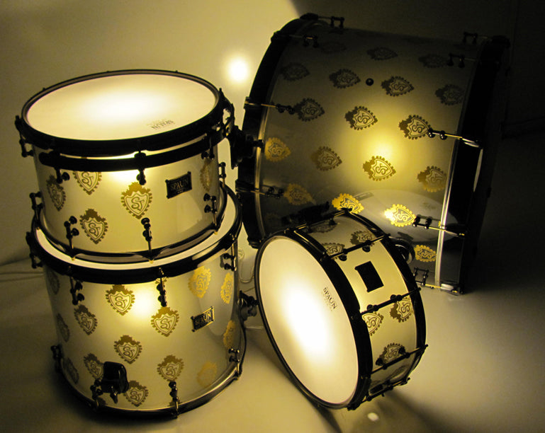 Acrylic 4pc-Smoke Sandblasted