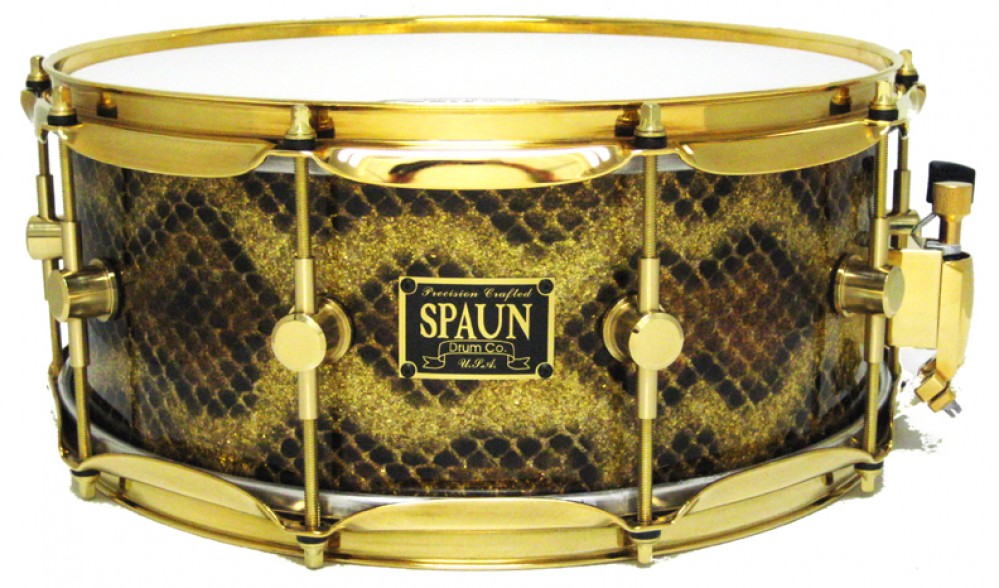 Maple 6x14-Gold Snakeskin