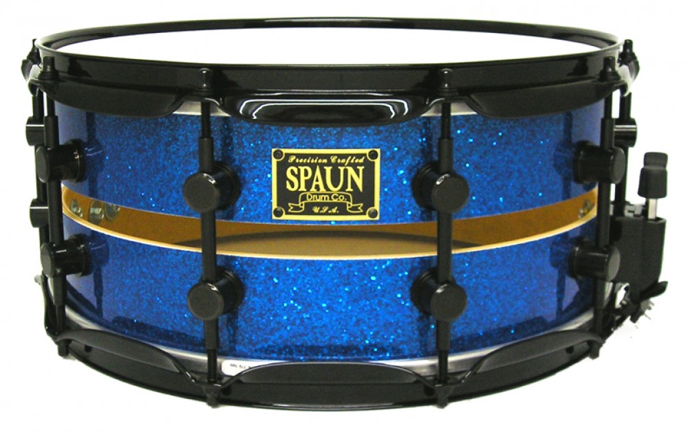 Split 6.5x14 Maple-Blue Glass