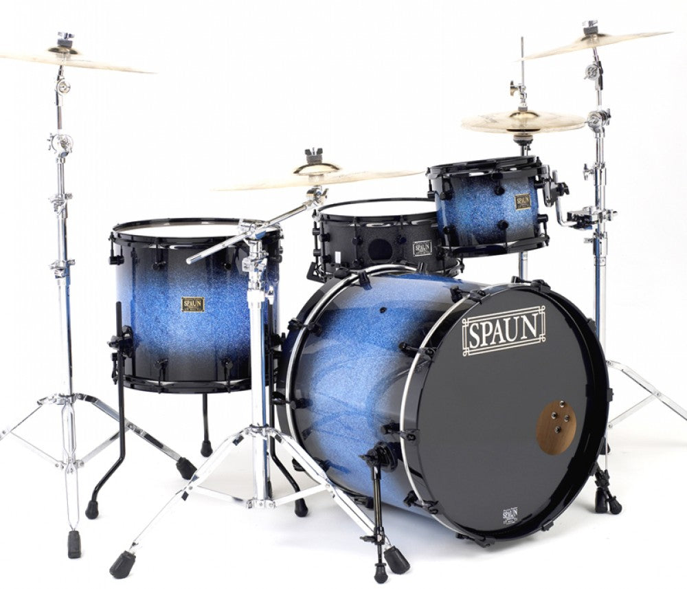 Custom 3pc-Blue Sparkle Burst