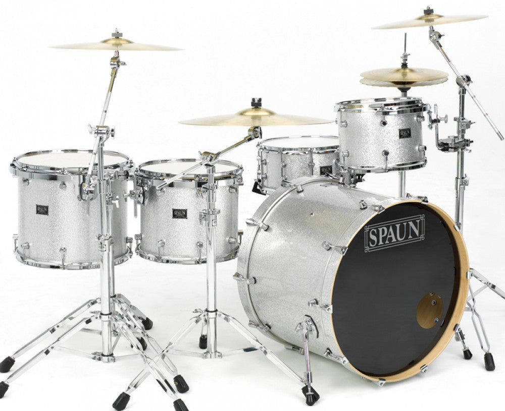 Custom 4pc-Silver Sparkle