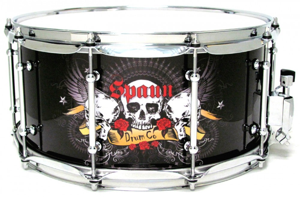 Maple 7x14-Tri Skull