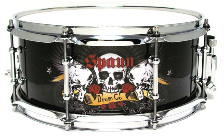 Maple 6x13-Tri Skull