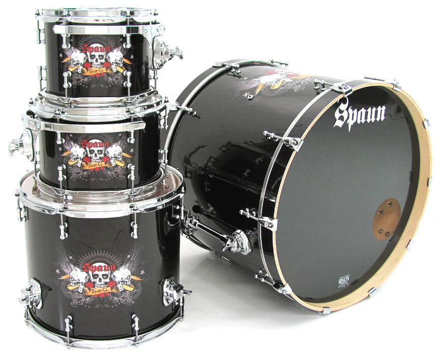 Custom 4pc-Tri Skull