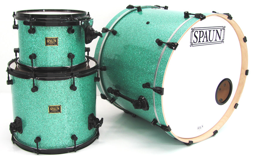 Custom 3pc-Turquoise Glass