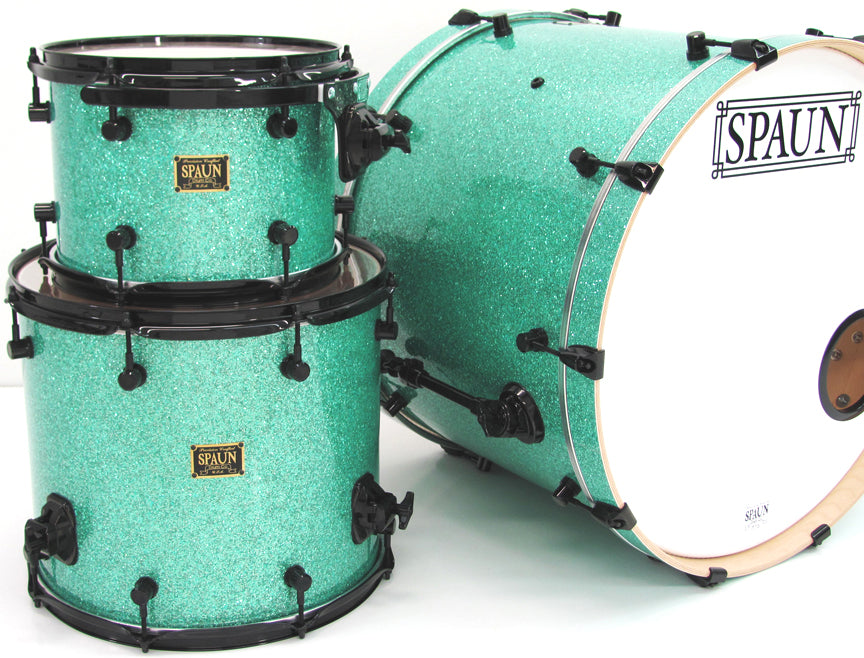 Custom 3pc-Turquoise Glass
