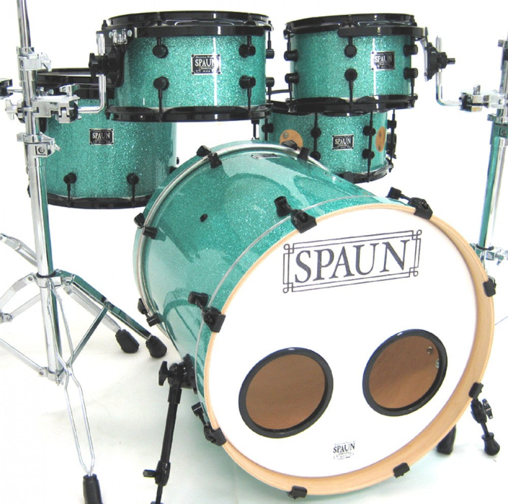 Custom 4pc-Turquoise Glass