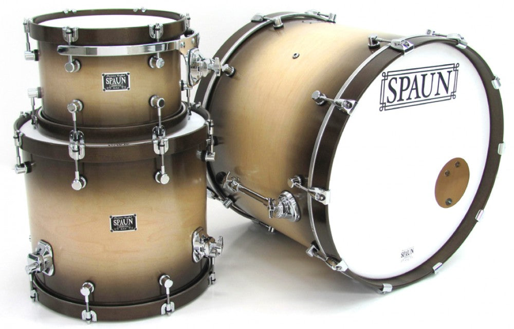 Custom 3pc-Blonde to Walnut Burst