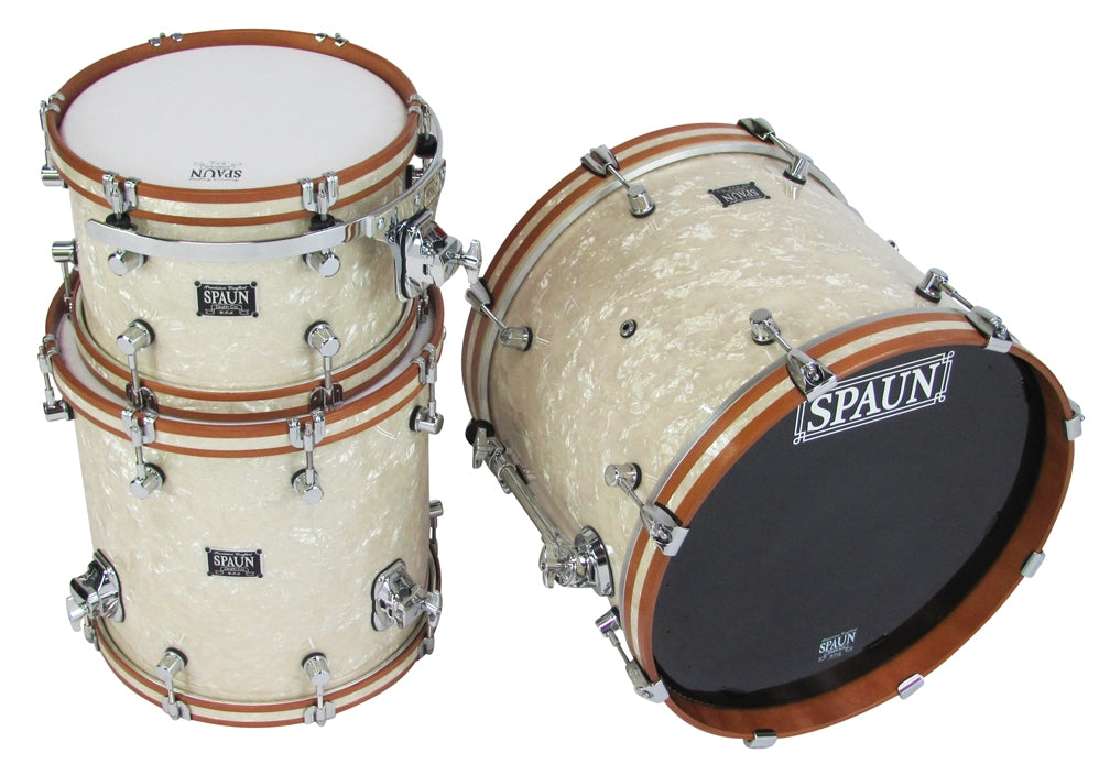 Custom 3pc-Aged White Pearl