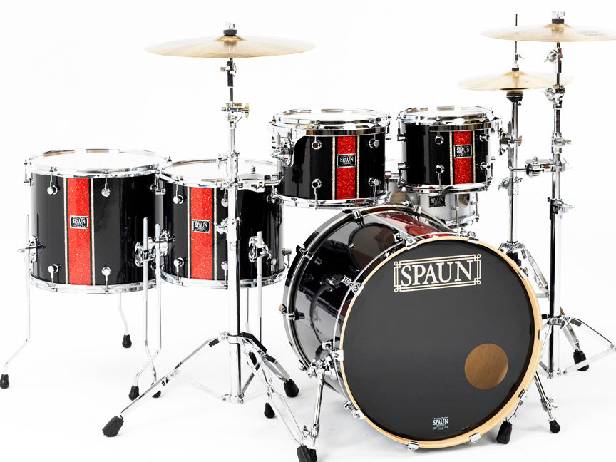 Custom 5pc-Red & Silver Rally Stripe