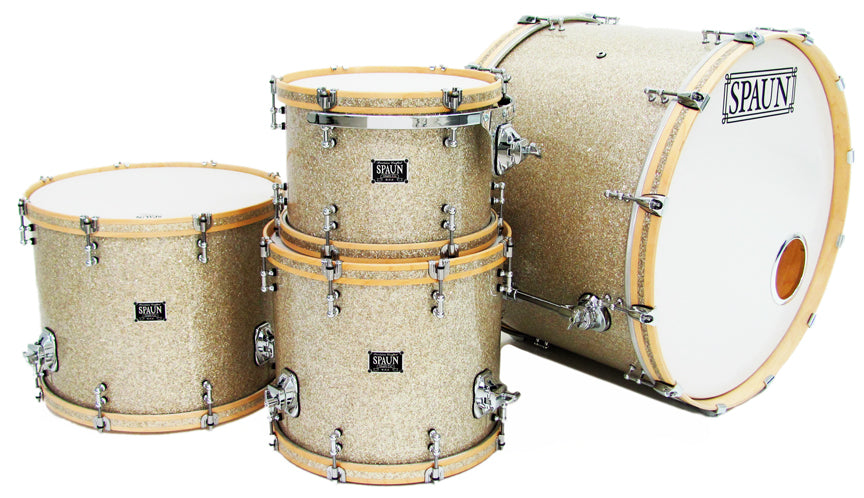 Custom 4pc-Silver Glass