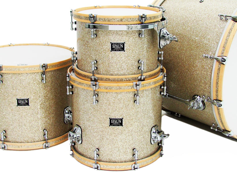 Custom 4pc-Silver Glass