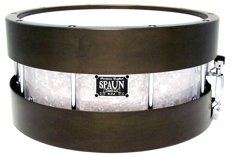 with Walnut Satin Hoops