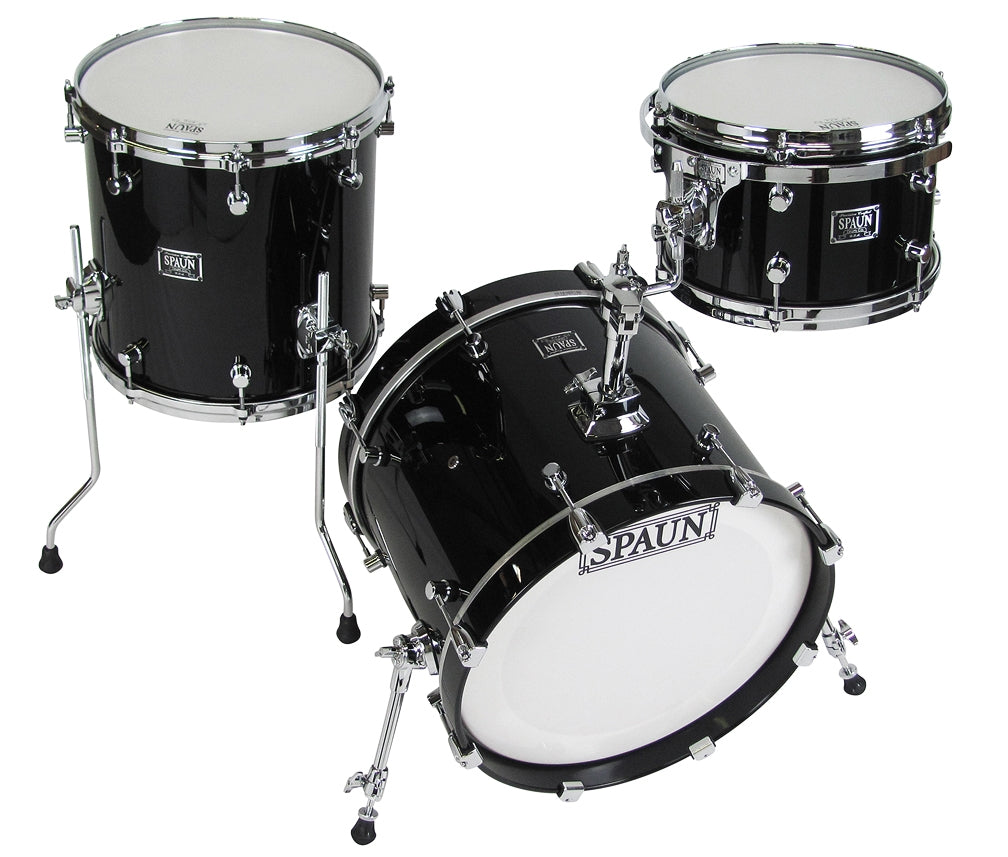 Vintage Maple 3pc-Piano Black