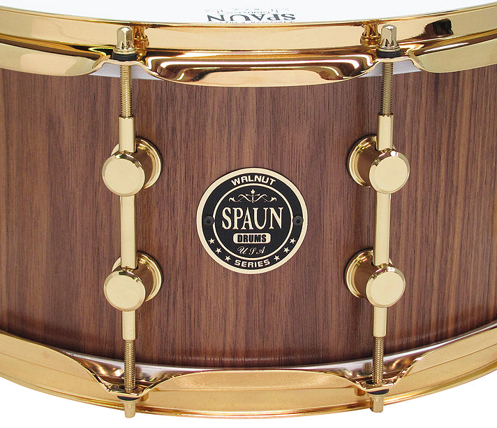 Walnut 7x14 w-Gold Hardware