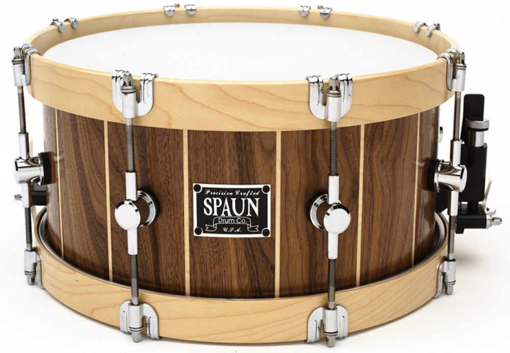 LED Snare Drum 6.5x14 Acrylic 1-2 Thick | Spaun Drums