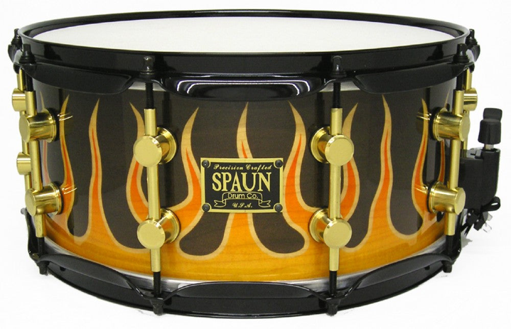 Maple 7x14-Yellow Orange Flames