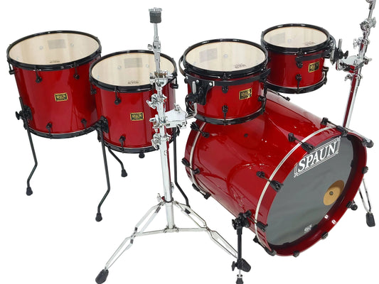 Custom 5pc-Candy Apple Red