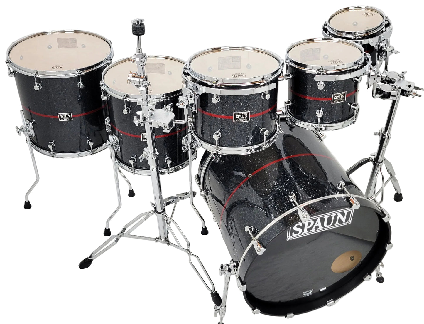 Custom 6pc-Black Glass