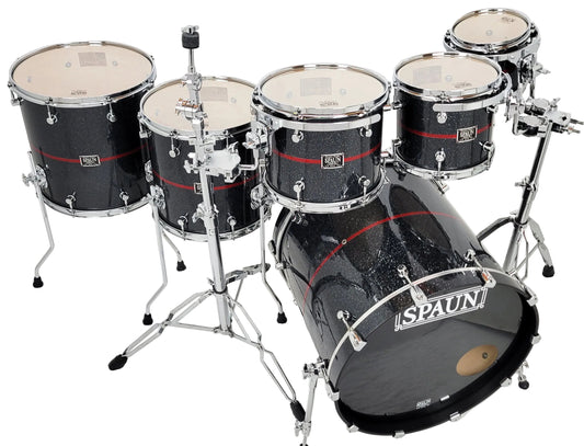 Custom 6pc-Black Glass