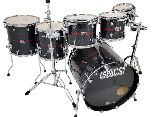 Custom 6pc-Black Glass